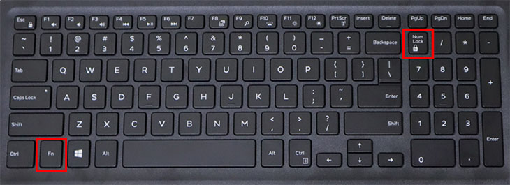 Bạn ấn giữ đồng thời tổ hợp phím Fn + Numlocks để bỏ chế độ tự gõ chữ thành số
